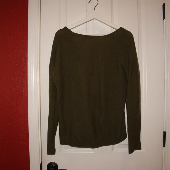 MADEWELL Kale Green Kimball Pullover Sweater sz M - Picture 6 of 9